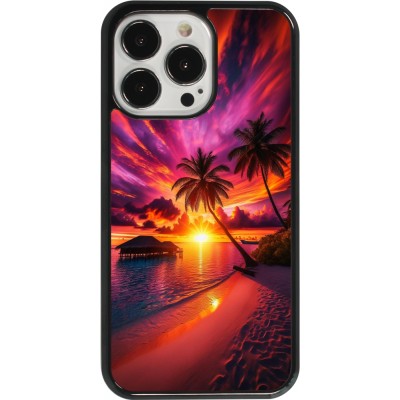 Coque iPhone 13 Pro - Maldives Dusk Bliss