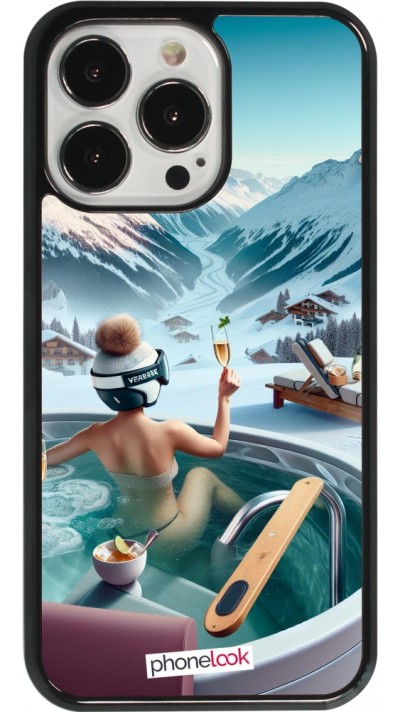 Coque iPhone 13 Pro - Montagne Glamour Jacuzzi