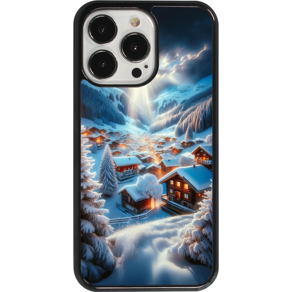 Coque iPhone 13 Pro - Mont Neige Lumière