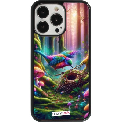 Coque iPhone 13 Pro - Oiseau Nid Forêt