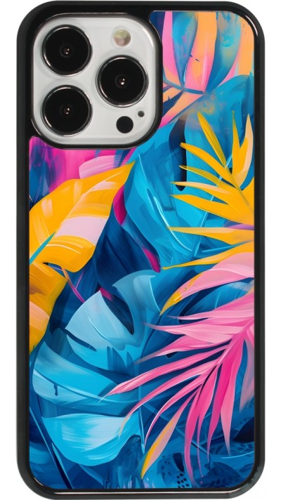 Coque iPhone 13 Pro - Palms Blue