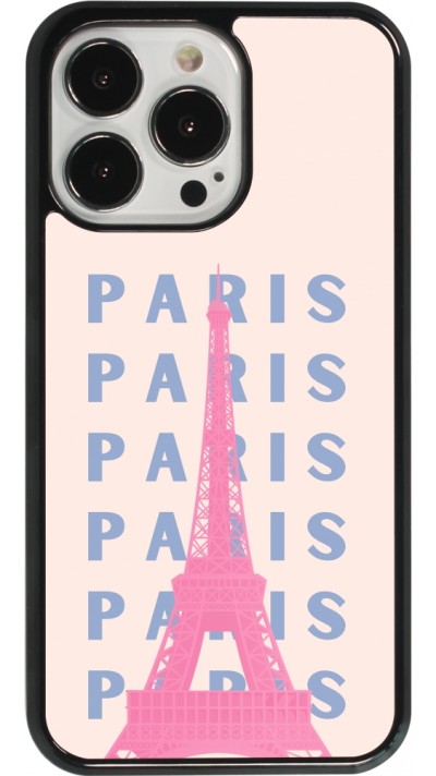 Coque iPhone 13 Pro - Paris Pink Print