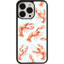 Coque iPhone 13 Pro - Pattern de homards pastels