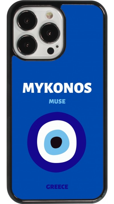 Coque iPhone 13 Pro - Pop Summer Destination Mykonos