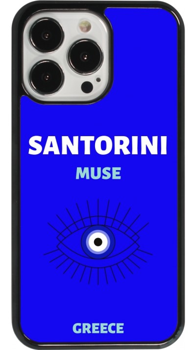 Coque iPhone 13 Pro - Pop Summer Destination Santorini