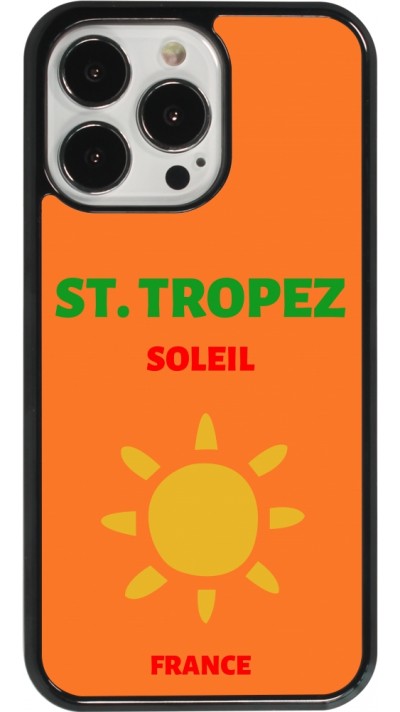 Coque iPhone 13 Pro - Pop Summer Destination St-Tropez