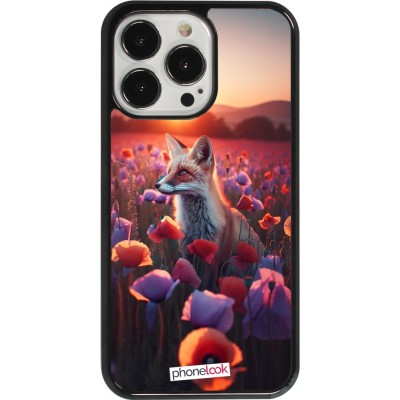 Coque iPhone 13 Pro - Renard pourpre au crépuscule