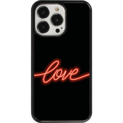 Coque iPhone 13 Pro - Valentine 2023 neon love