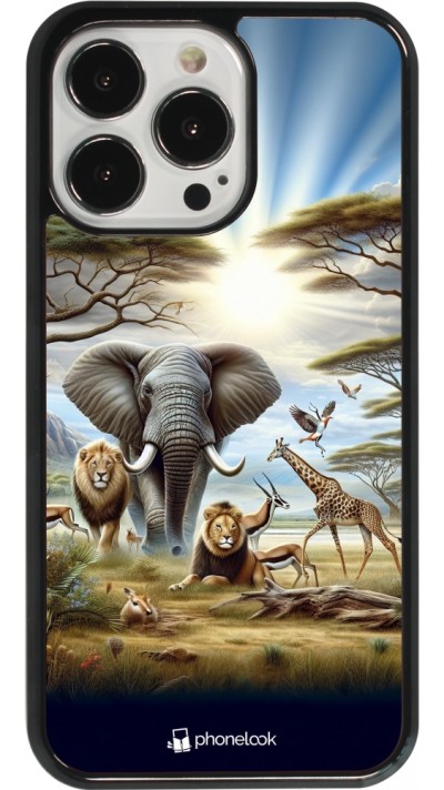 iPhone 13 Pro Case Hülle - Afrikanisches Wildleben