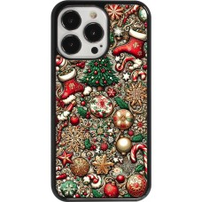 Coque iPhone 13 Pro - Noël 2023 micro pattern