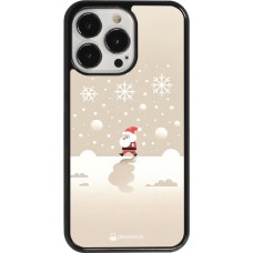 Coque iPhone 13 Pro - Noël 2023 Minimalist Santa