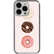 Coque iPhone 13 Pro - Plastique transparent Spring 23 donuts