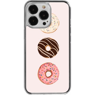 Coque iPhone 13 Pro - Plastique transparent Spring 23 donuts