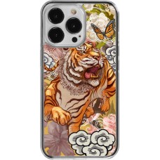 Coque iPhone 13 Pro - Plastique transparent Spring 23 japanese tiger