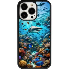 Coque iPhone 13 Pro - Silicone rigide noir Bora Bora Mer et Merveilles