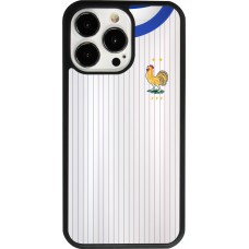 iPhone 13 Pro Case Hülle - Silikon schwarz Frankreich Away personalisierbares Fussballtrikot