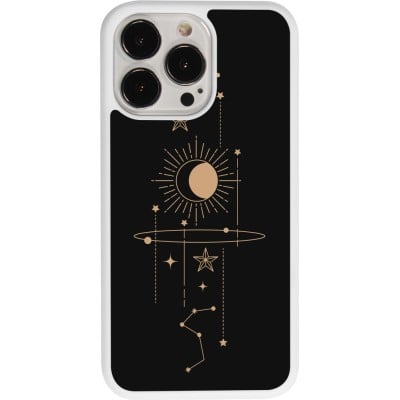 Coque iPhone 13 Pro - Silicone rigide blanc Spring 23 astro