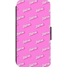 Coque iPhone 13 Pro - Wallet noir Barbie Pattern