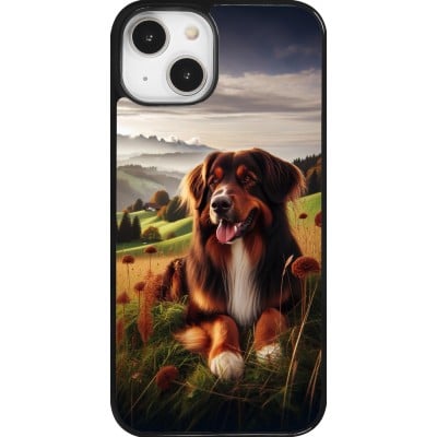 Coque iPhone 14 - Chien Campagne Suisse