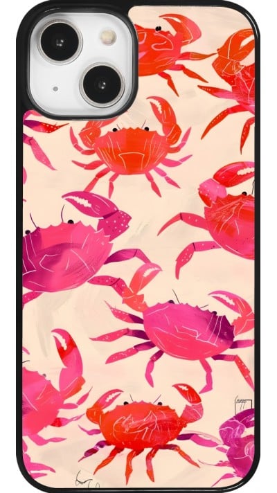 Coque iPhone 14 - Crabs Paint