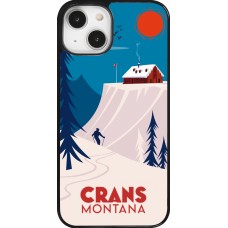 iPhone 14 Case Hülle - Crans-Montana Cabane