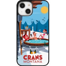 iPhone 14 Case Hülle - Crans-Montana Mountain Jacuzzi