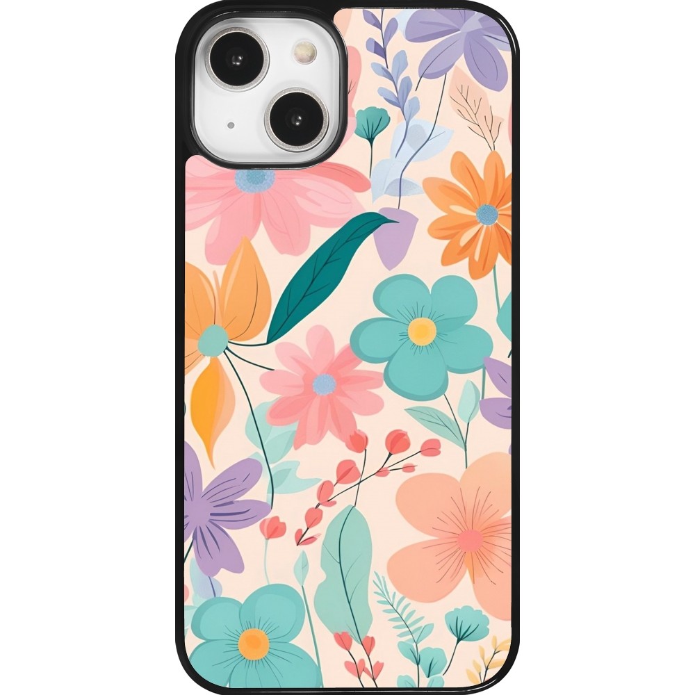 Coque iPhone 14 - Easter 2024 spring flowers