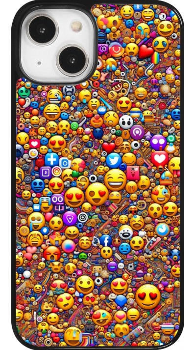 Coque iPhone 14 - Emoji mixed