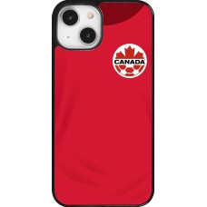 Coque iPhone 14 - Maillot de football Canada 2022 personnalisable