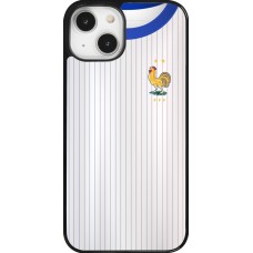 Coque iPhone 14 - Maillot de football France Extérieur personnalisable