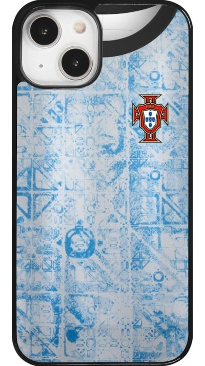 Coque iPhone 14 - Maillot de football Portugal Extérieur personnalisable