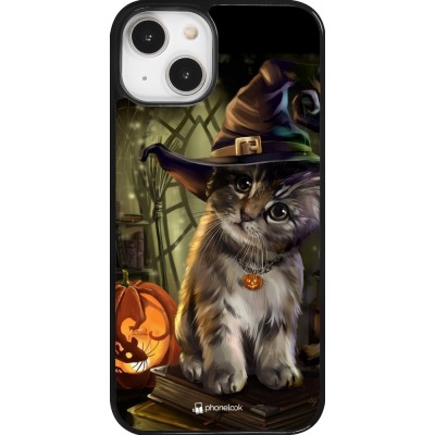 iPhone 14 Case Hülle - Halloween 21 Witch cat