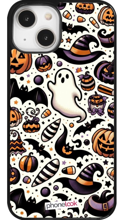 Coque iPhone 14 - Halloween 2024 Cute Pattern