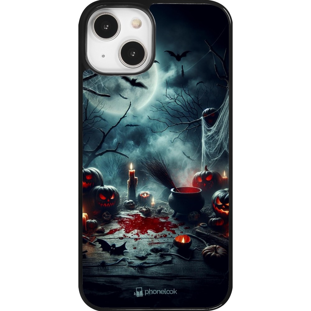 iPhone 14 Case Hülle - Halloween 2024 Dunkler Mond