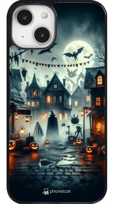 Coque iPhone 14 - Halloween Spookville