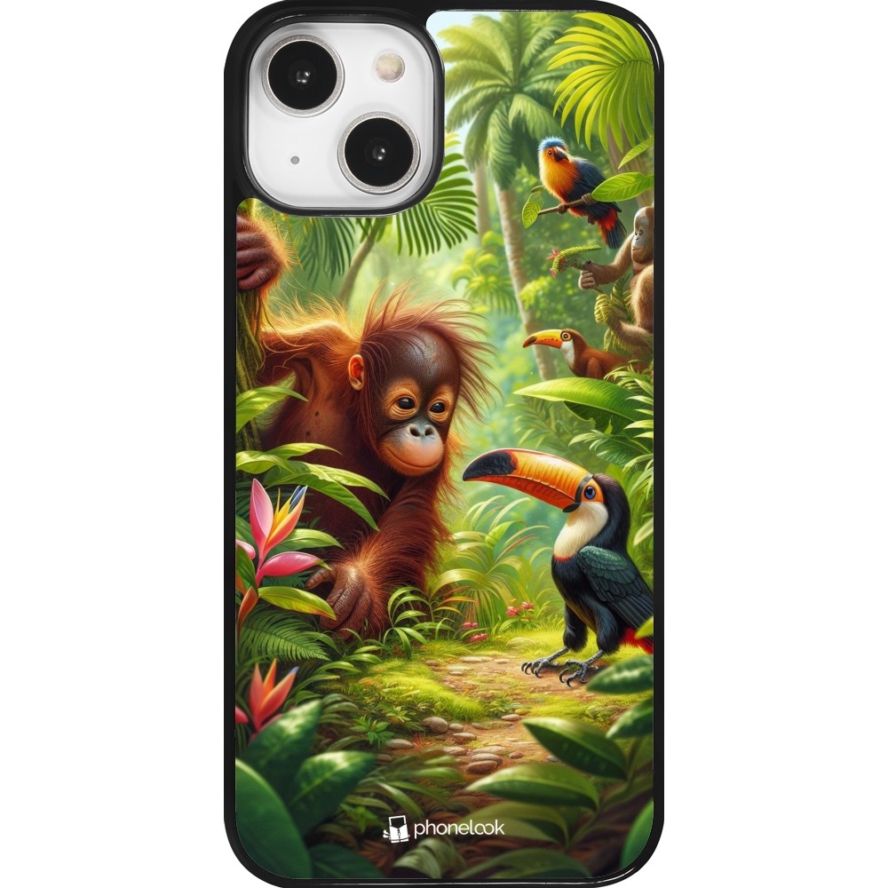 iPhone 14 Case Hülle - Tropischer Dschungel Tayrona