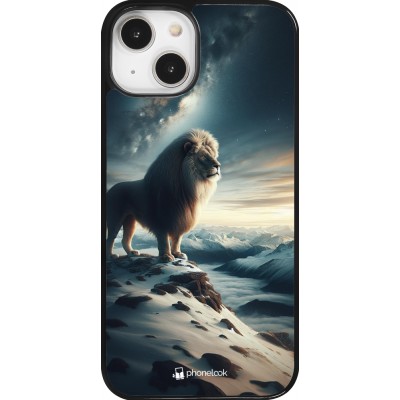 Coque iPhone 14 - Le lion blanc