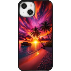 Coque iPhone 14 - Maldives Dusk Bliss