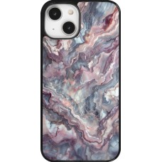 Coque iPhone 14 - Marbre violette argentée