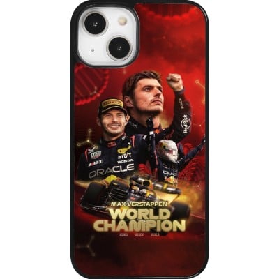 Coque iPhone 14 - Max Verstappen Champion 2023