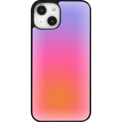 Coque iPhone 14 - Orange Pink Blue Gradient