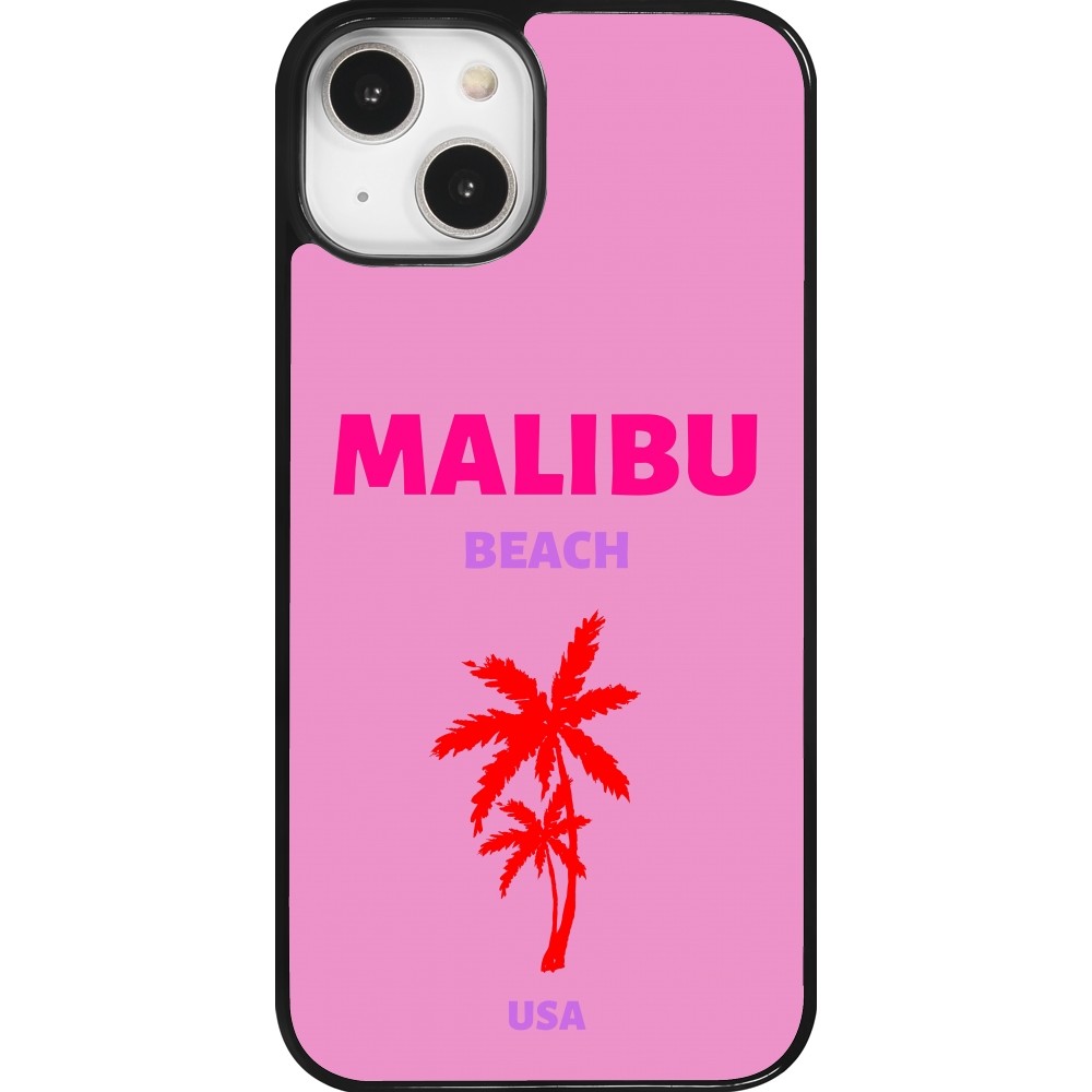 Coque iPhone 14 - Pop Summer Destination Malibu