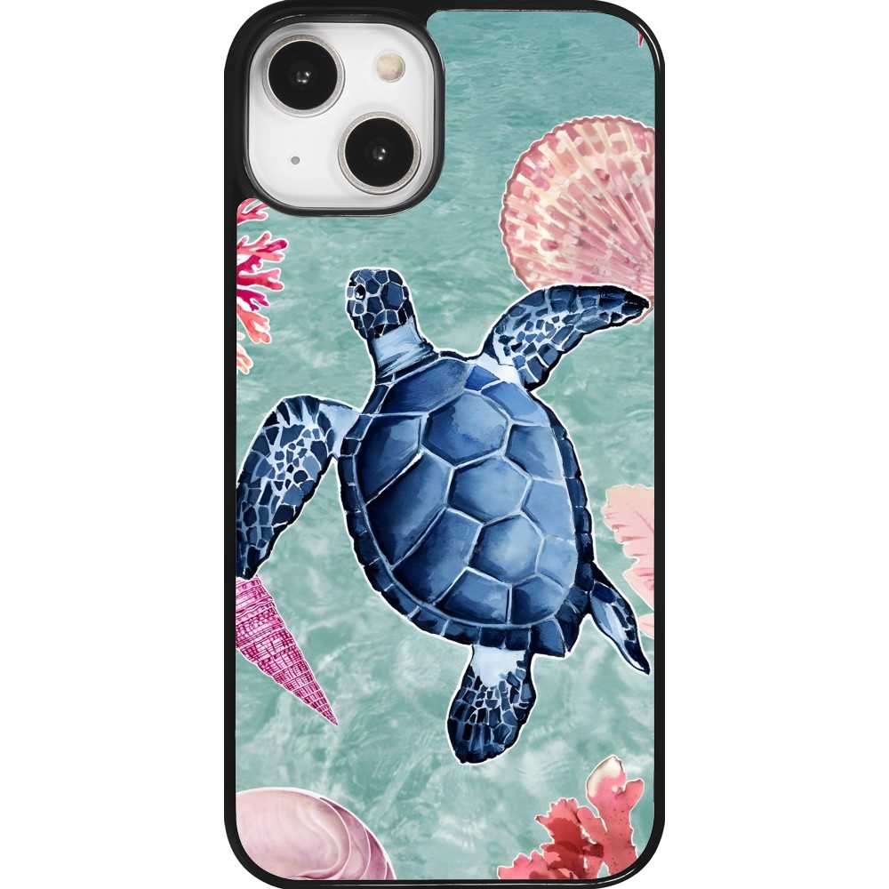 Coque iPhone 14 - Preppy Turtle