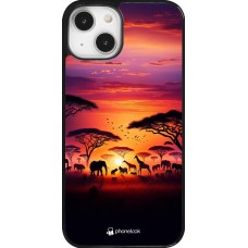 Coque iPhone 14 - Safari sunset wildlife