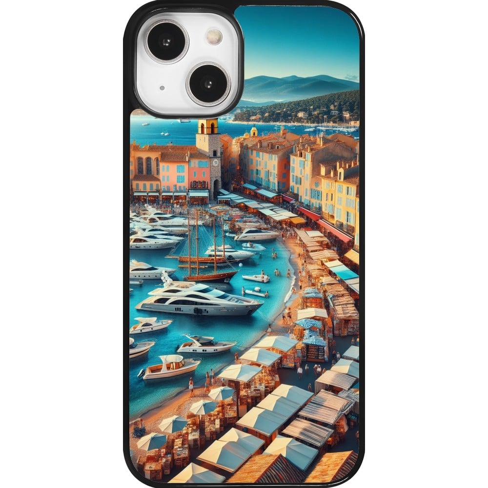 Coque iPhone 14 - Saint-Tropez Beach