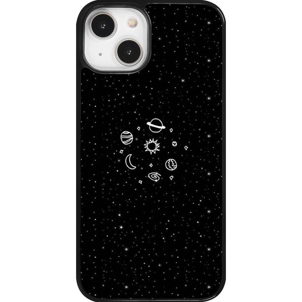 iPhone 14 Case Hülle - Space Doodle