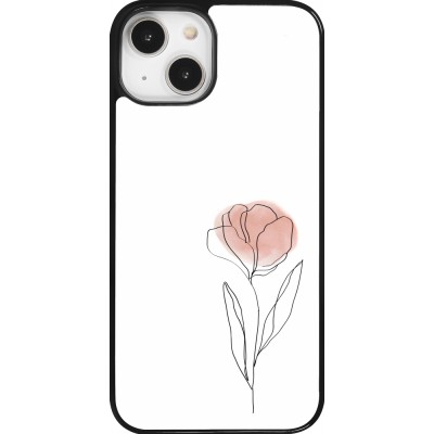 Coque iPhone 14 - Spring 23 minimalist flower