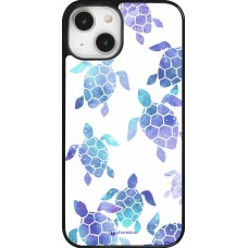 iPhone 14 Case Hülle - Turtles pattern watercolor