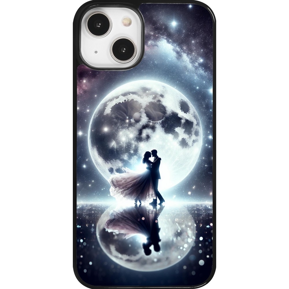 Coque iPhone 14 - Valentine 2024 Love under the moon