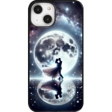 Coque iPhone 14 - Valentine 2024 Love under the moon